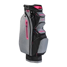 Sun Mountain H2NO C130 Cartbag, schwarz/grau/rosa