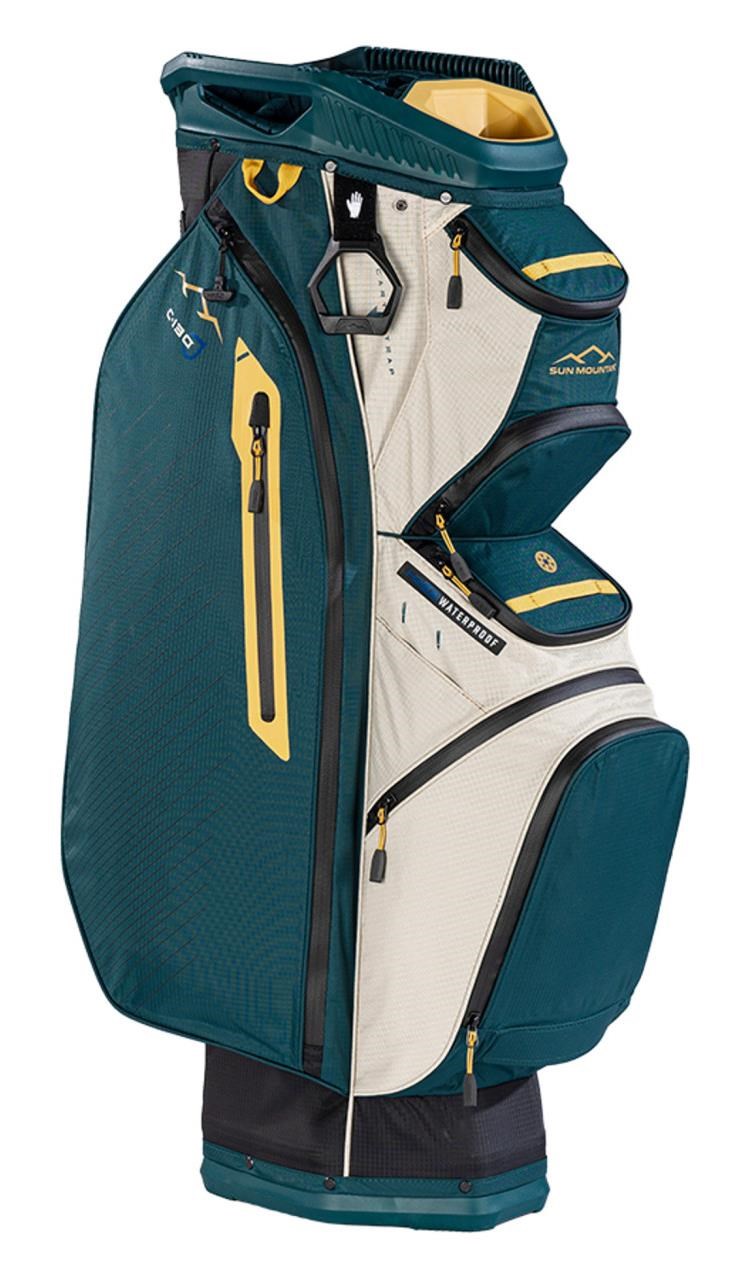 Sun Mountain H2NO C130 Cartbag, black/pond/sand