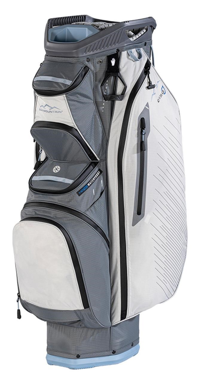 Sun Mountain H2NO C130 Cartbag, nickel/platinum/ash