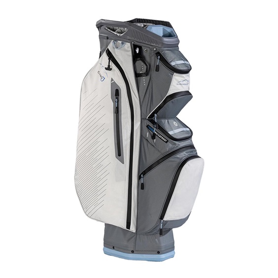 Sun Mountain H2NO C130 Cartbag, nickel/platinum/ash