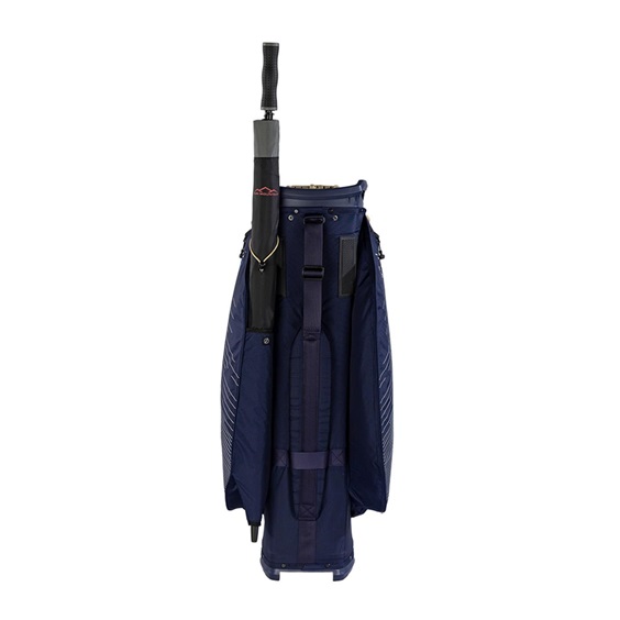 Sun Mountain H2NO C130 Cartbag, dunkelblau/gold/weiss