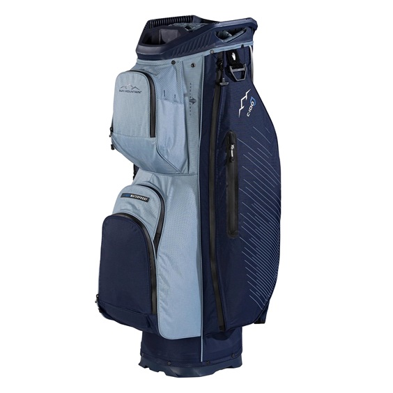 Sun Mountain H2NO C100 Waterproof Cartbag 14 WAY, navy/ash/platinum