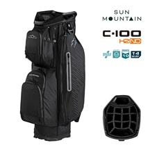 Sun Mountain H2NO C100 Waterproof Cartbag 14 WAY, black
