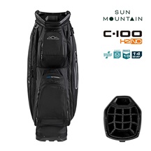 Sun Mountain H2NO C100 Waterproof Cartbag 14 WAY, black