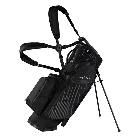 Sun Mountain H2NO  E-4.5 14 WAY VLO Waterproof Standbag, black/steel