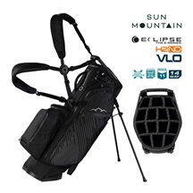 Sun Mountain H2NO  E-4.5 14 WAY VLO Waterproof Standbag, black/steel