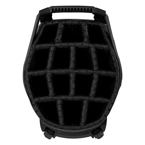 Sun Mountain H2NO  E-4.5 14 WAY VLO Waterproof Standbag, black/steel