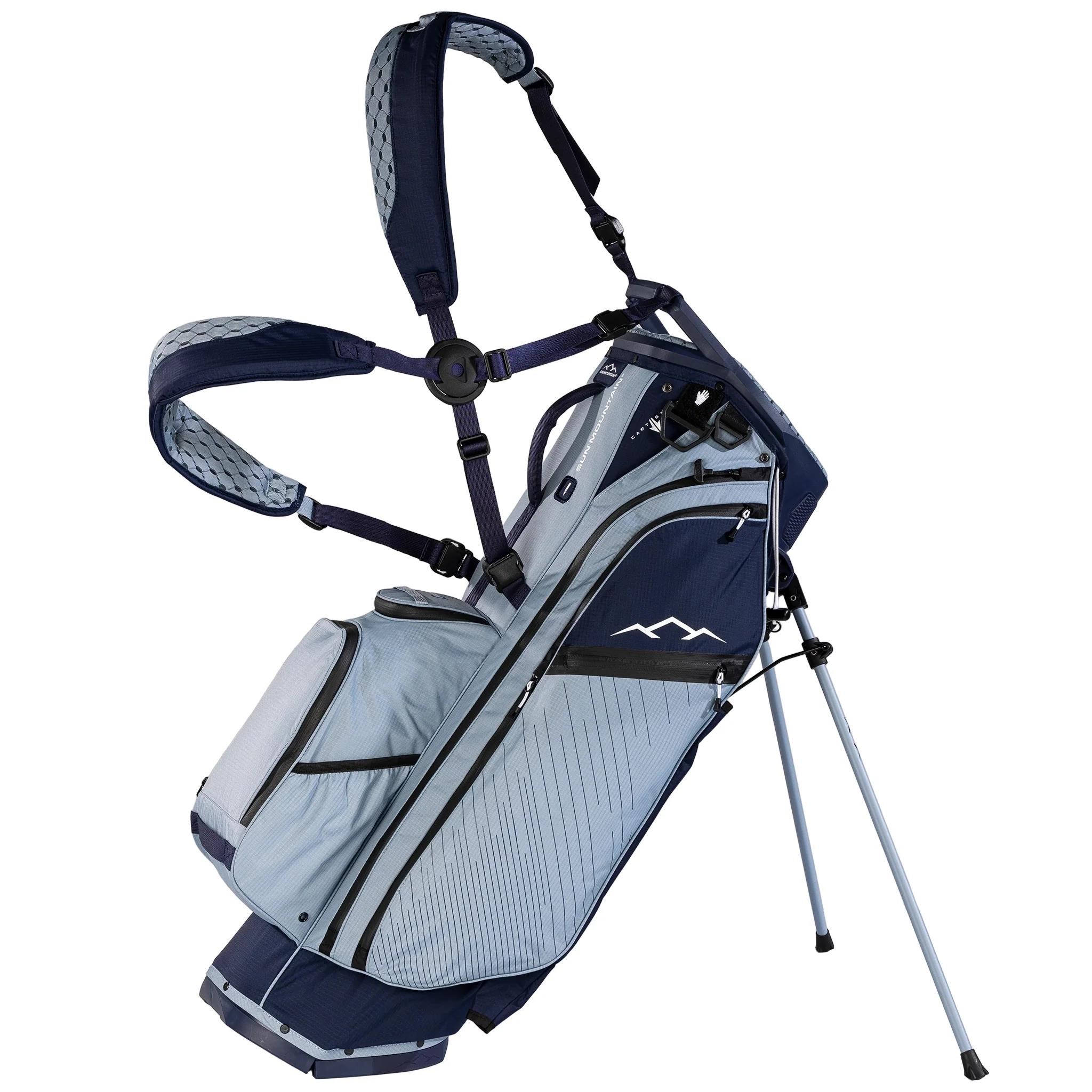 Sun Mountain H2NO  E-4.5 14 WAY VLO Waterproof Standbag, navy/ash