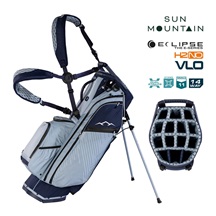 Sun Mountain H2NO  E-4.5 14 WAY VLO Waterproof Standbag, navy/ash