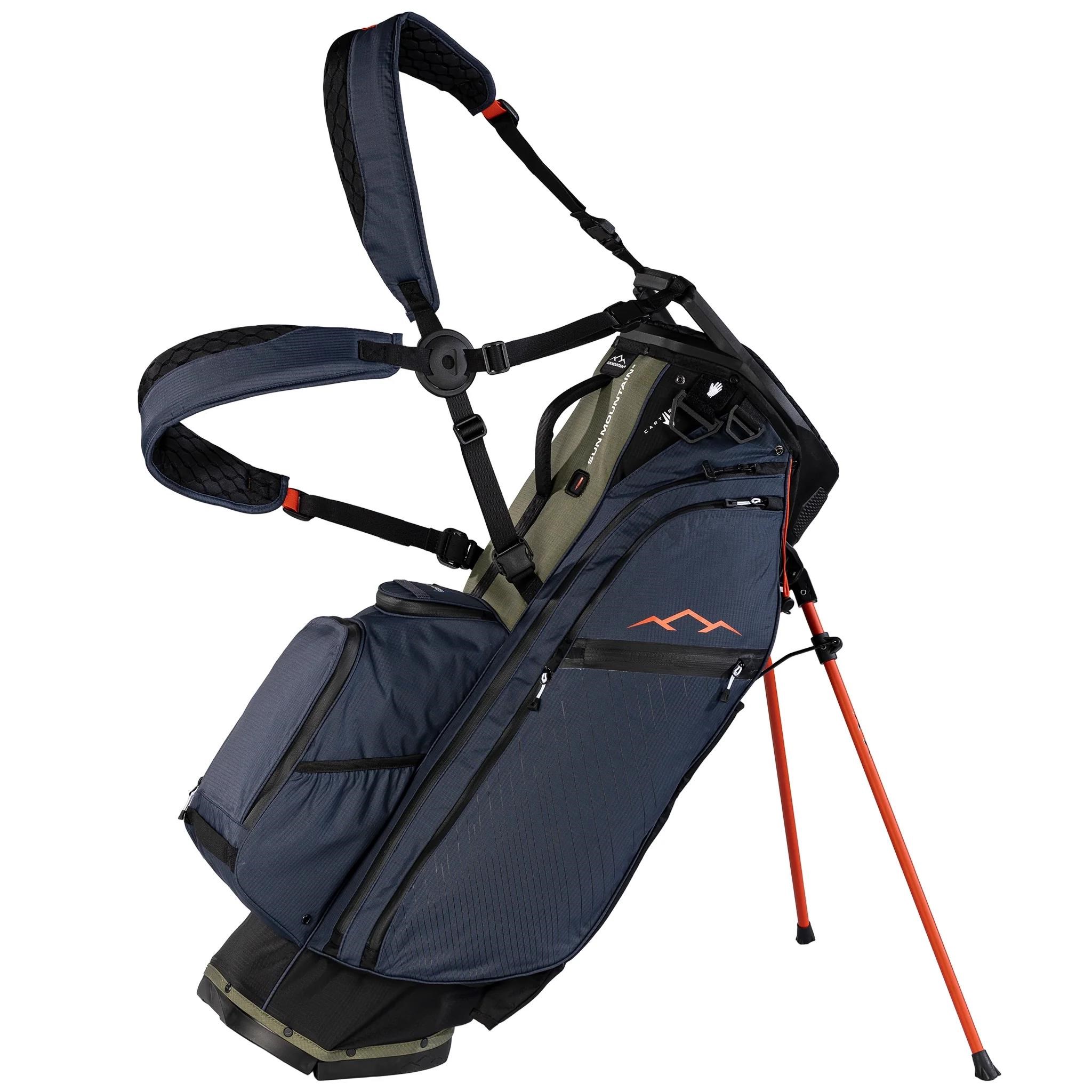 Sun Mountain H2NO  E-4.5 14 WAY VLO Waterproof Standbag, black/ink/olive