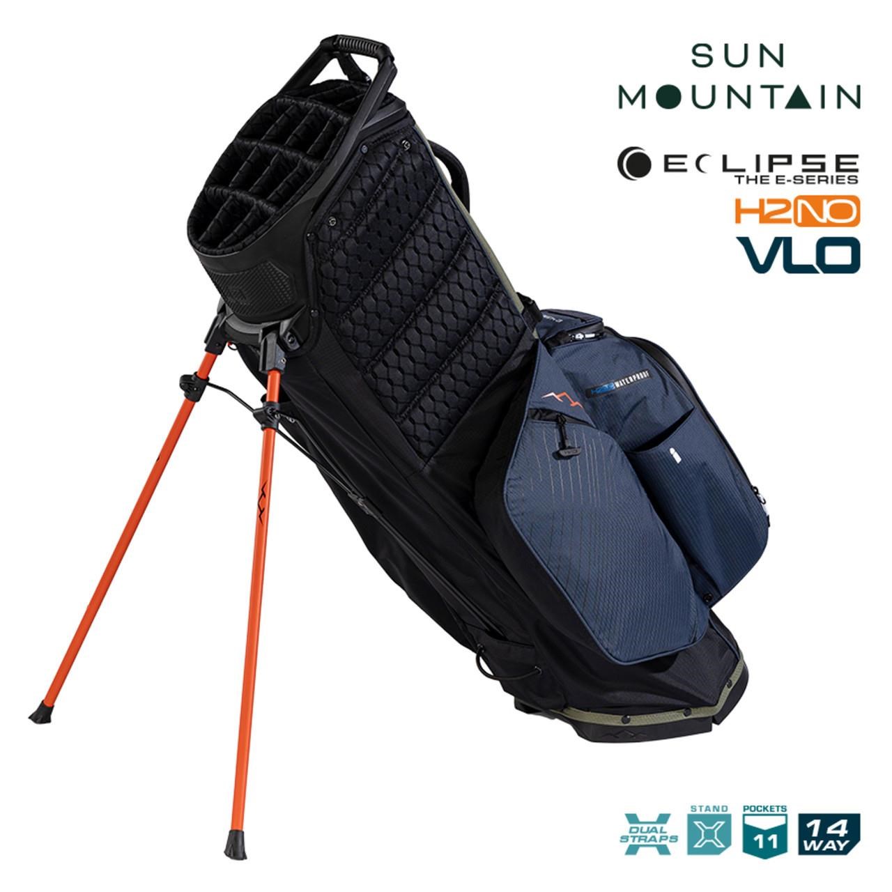 Sun Mountain H2NO  E-4.5 14 WAY VLO Waterproof Standbag, black/ink/olive