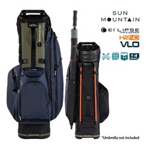 Sun Mountain H2NO  E-4.5 14 WAY VLO Waterproof Standbag, black/ink/olive