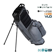 Sun Mountain H2NO  E-4.5 14 WAY VLO Waterproof Standbag, nickel/white/black