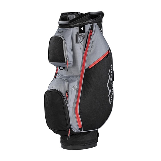 Sun Mountain Forerunner Cartbag, schwarz/grau/rot