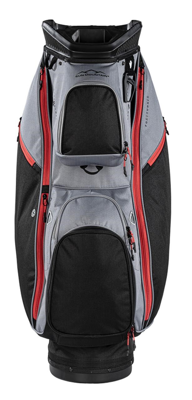 Sun Mountain Forerunner Cartbag, schwarz/grau/rot