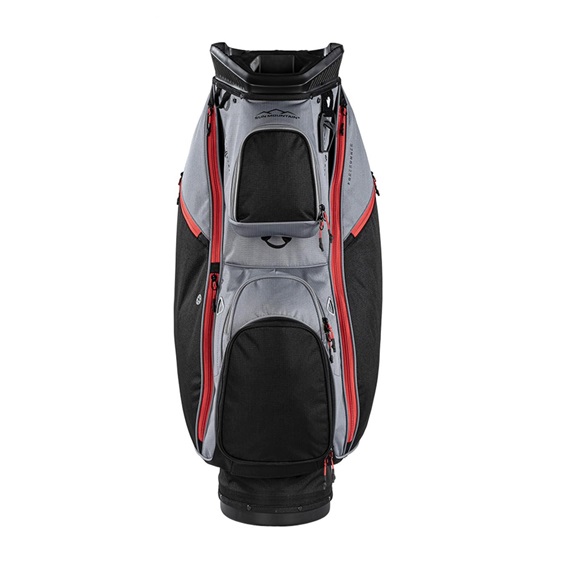 Sun Mountain Forerunner Cartbag, schwarz/grau/rot