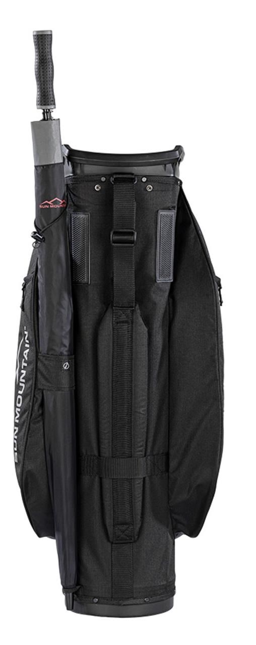 Sun Mountain Forerunner Cartbag, schwarz/grau/rot