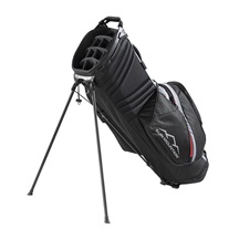 Sun Mountain Forerunner Standbag, schwarz/grau/rot