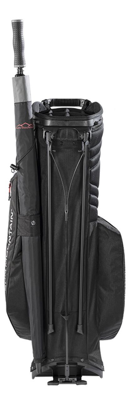 Sun Mountain Forerunner Standbag, schwarz/grau/rot