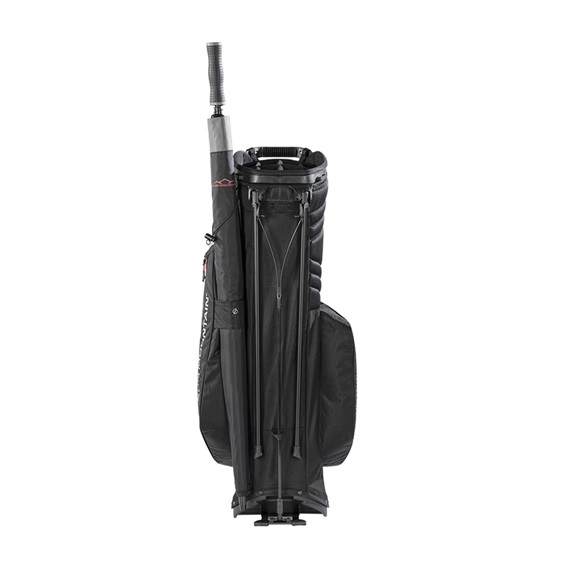 Sun Mountain Forerunner Standbag, schwarz/grau/rot