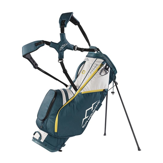 Sun Mountain Forerunner stand bag, blau/pond/sand