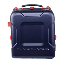 Sun Mountain Kube Travelcover, dunkelblau/weiss/rot