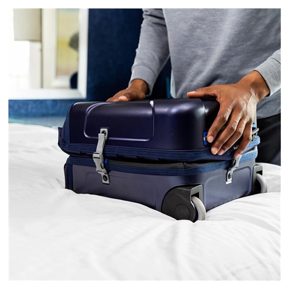 Sun Mountain Kube Travelcover, dunkelblau/weiss/rot