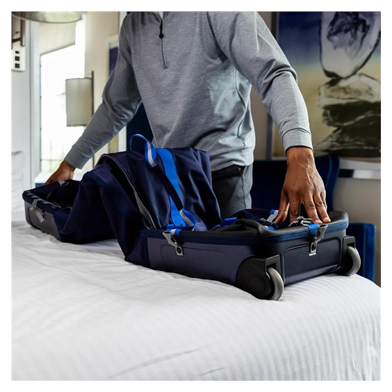 Sun Mountain Kube Travelcover, dunkelblau/weiss/rot