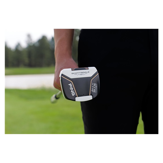 PING Scottsdale Tec Ally Blue Onset Putter