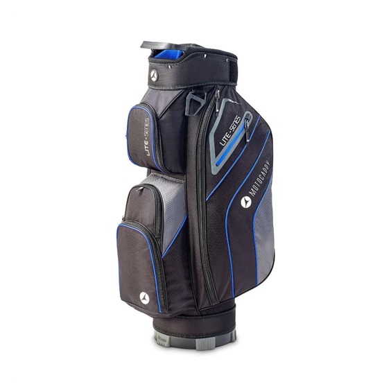 Motocaddy NEW Lite-Series Cartbag, schwarz/blau