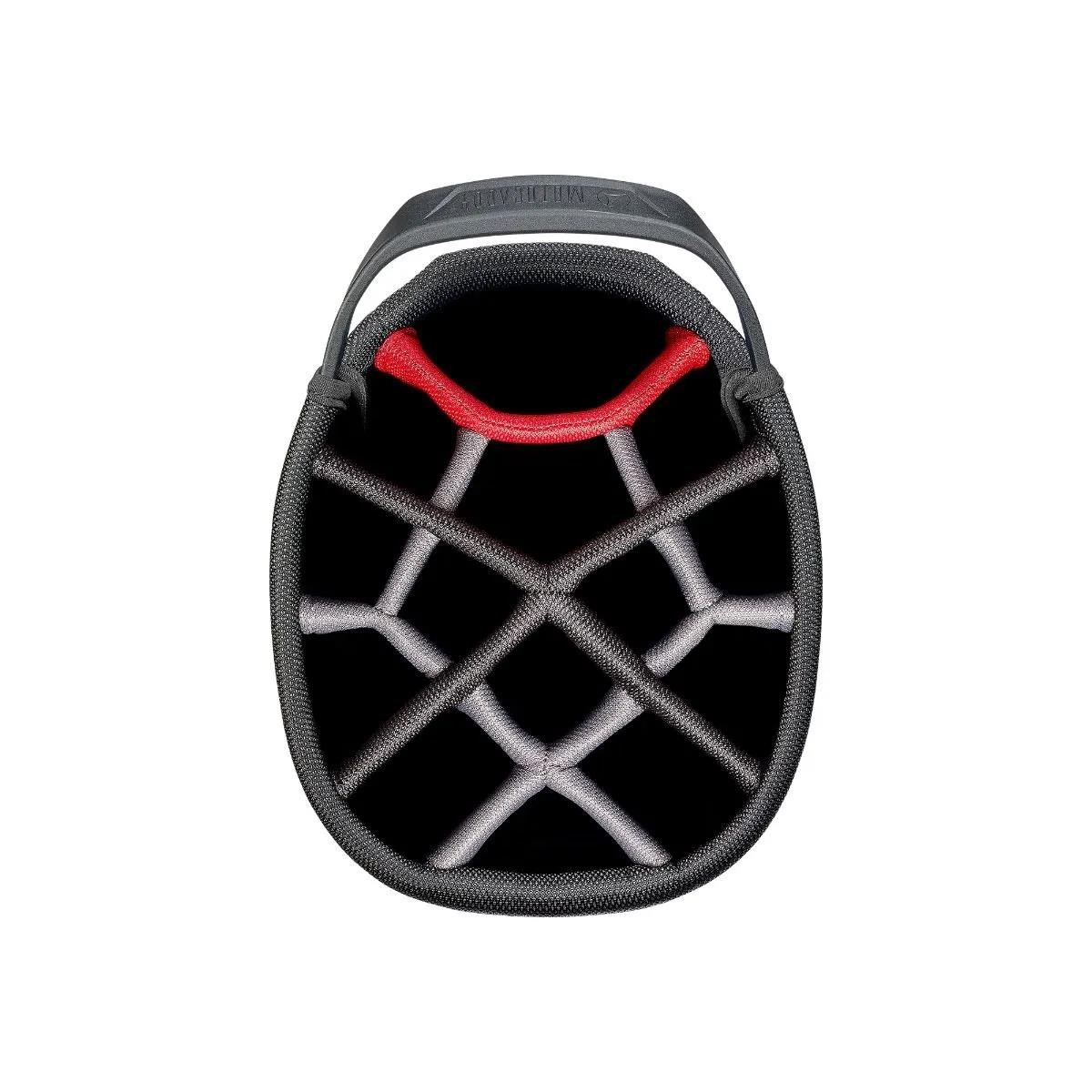 Motocaddy NEW Lite-Series Cartbag, schwarz/rot