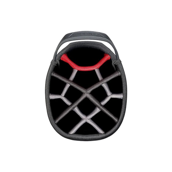 Motocaddy NEW Lite-Series Cartbag, schwarz/rot