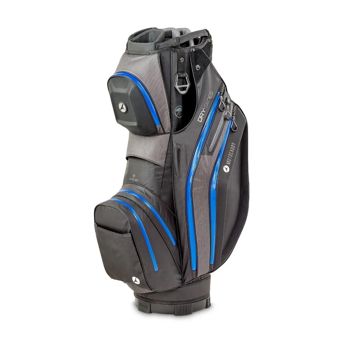 Motocaddy NEW Dry-Series Cartbag, schwarz/blau