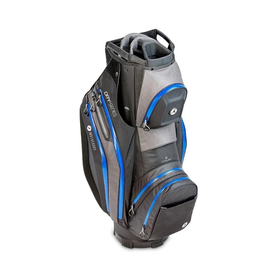 Motocaddy NEW Dry-Series Cartbag, schwarz/blau