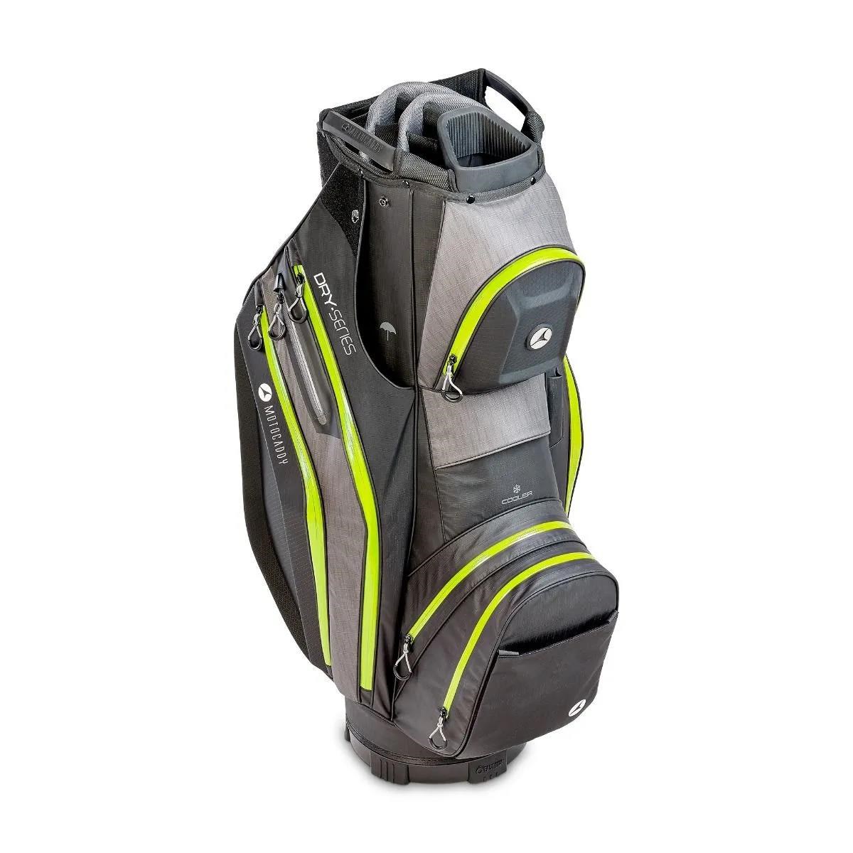 Motocaddy NEW Dry-Series Cartbag, schwarz/limette