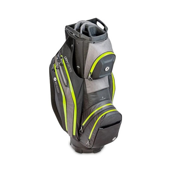 Motocaddy NEW Dry-Series Cartbag, schwarz/limette