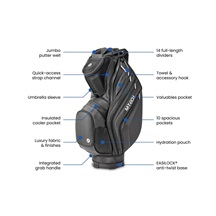 Motocaddy NEW M-TECH Cartbag, schwarz