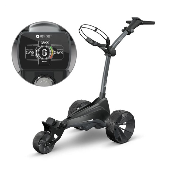 Motocaddy NEW M1 DHC Elektrotrolley, ULTRA-Lithium-Akku