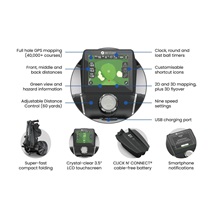 Motocaddy NEW M5 GPS Elektrotrolley, Standard-Lithium-Akku