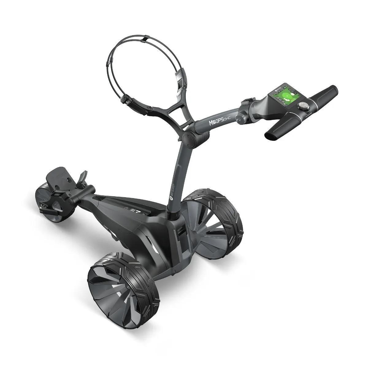 Motocaddy NEW M5 GPS DHC Elektrotrolley, Ultra-Lithium-Akku
