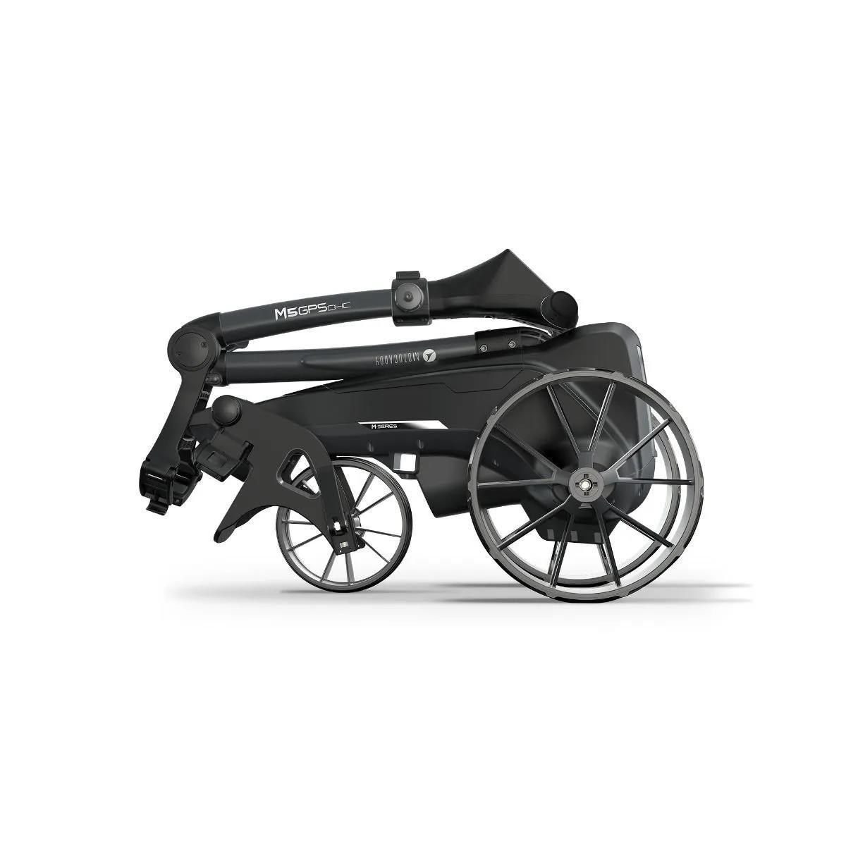Motocaddy NEW M5 GPS DHC Elektrotrolley, Ultra-Lithium-Akku