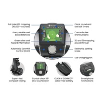 Motocaddy NEW M5 GPS DHC Elektrotrolley, Ultra-Lithium-Akku