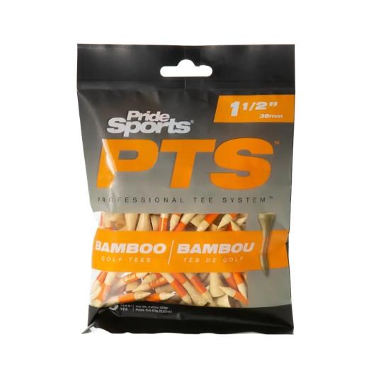Pride Sports PTS® Bamboo Holztees 38mm, 90Stk.