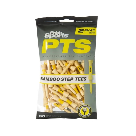 Pride Sports PTS Bamboo Step Holztees 69mm, 50Stk.