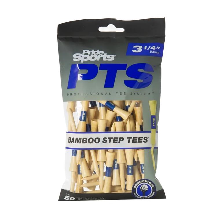 Pride Sports PTS Bamboo Step Holztees 83mm, 50Stk.