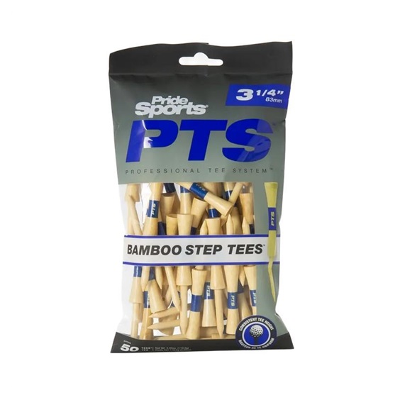 Pride Sports PTS Bamboo Step Holztees 83mm, 50Stk.