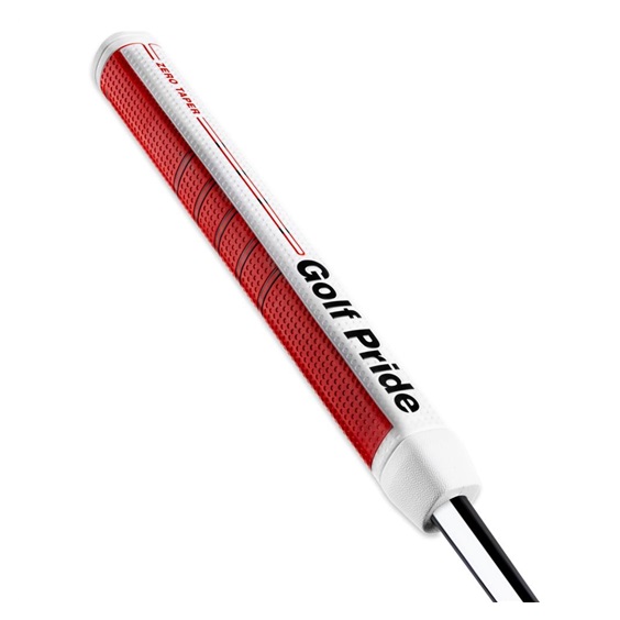 Golf Pride Zero Taper Round Putter Griff, Medium, rot