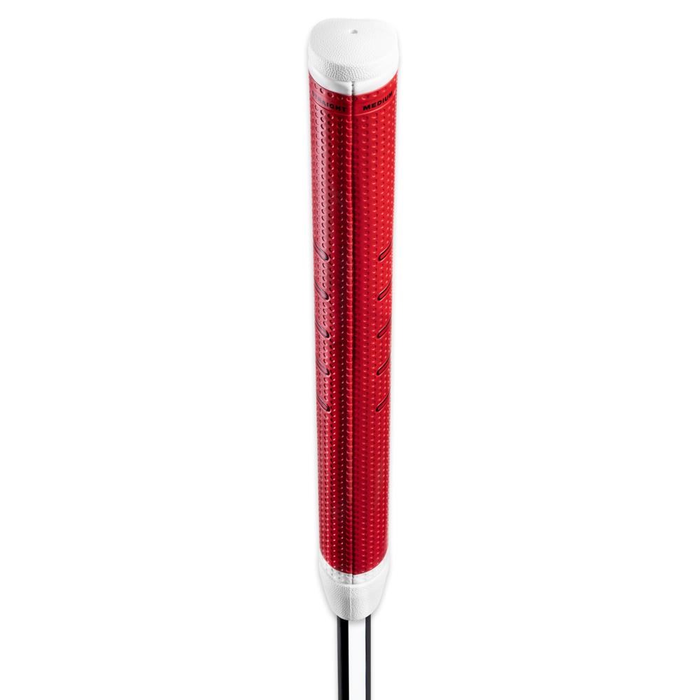 Golf Pride Zero Taper Round Putter Griff, Medium, rot