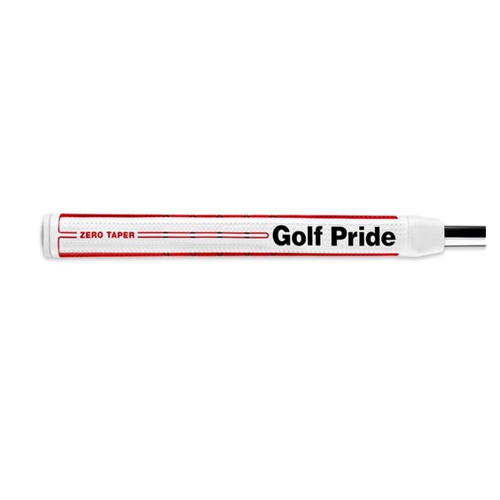 Golf Pride Zero Taper Round Putter Griff, Medium, rot