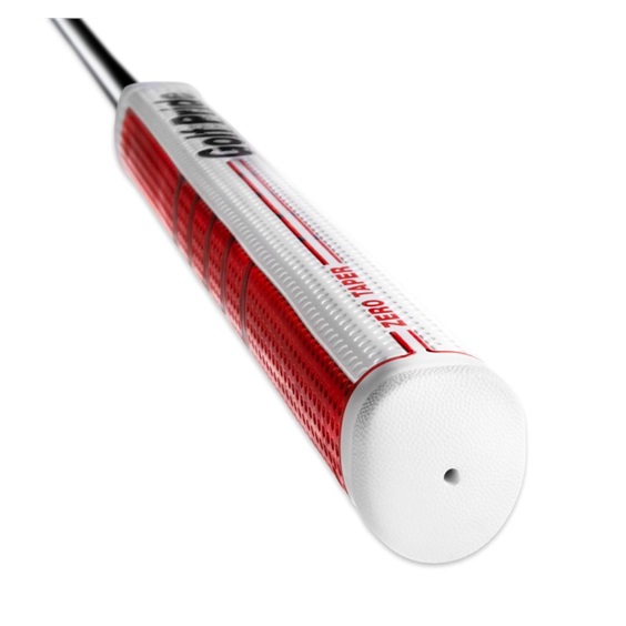 Golf Pride Zero Taper Round Putter Griff, Medium, rot